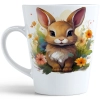 WIOSENNY WIELKANOCNY KUBEK LATTE 330ml PREZENT WIOSNA ZAJĄC