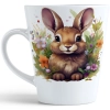 WIOSENNY WIELKANOCNY KUBEK LATTE 330ml PREZENT WIOSNA ZAJĄC