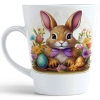 WIOSENNY WIELKANOCNY KUBEK LATTE 330ml PREZENT WIOSNA PISANKI ZAJĄCZEK