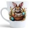 WIOSENNY WIELKANOCNY KUBEK LATTE 330ml PREZENT WIOSNA PISANKI ZAJĄCZEK