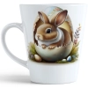 WIOSENNY WIELKANOCNY KUBEK LATTE 330ml PREZENT WIOSNA PISANKI ZAJĄCZEK