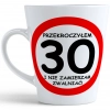 KUBEK LATTE PREZENT URODZINY 30 TRZYDZIESTKĘ ZNAK