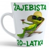 KUBEK LATTE PREZENT URODZINY 20 DWUDZIESTKĘ ZNAK