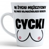 KUBEK DLA FACETA NADRUKIEM PREZENT DZIEŃ CHŁOPAKA