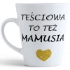 KUBEK LATTE 330ml DLA MAMY Z NADRUKIEM NA PREZENT DZIEŃ MATKI MAMA MAMUSIA