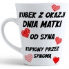 KUBEK LATTE 330ml DLA MAMY Z NADRUKIEM NA PREZENT DZIEŃ MATKI MAMA MAMUSIA