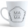 KUBEK LATTE 330ml DLA MAMY Z NADRUKIEM NA PREZENT DZIEŃ MATKI MAMA MAMUSIA