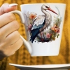 WIOSENNY WIELKANOCNY KUBEK LATTE 330ml PREZENT WIOSNA BOCIAN