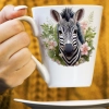 WIOSENNY WIELKANOCNY KUBEK LATTE 330ml PREZENT WIOSNA ZEBRA