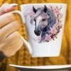 WIOSENNY WIELKANOCNY KUBEK LATTE 330ml PREZENT WIOSNA KOŃ