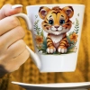 WIOSENNY WIELKANOCNY KUBEK LATTE 330ml PREZENT WIOSNA TYGRYS