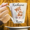 KUBEK LATTE 330ml DLA MAMY Z NADRUKIEM NA PREZENT DZIEŃ MATKI MAMA MAMUSIA