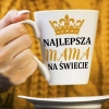 KUBEK LATTE 330ml DLA MAMY Z NADRUKIEM NA PREZENT DZIEŃ MATKI MAMA MAMUSIA