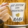 KUBEK LATTE 330ml DLA MAMY Z NADRUKIEM NA PREZENT DZIEŃ MATKI MAMA MAMUSIA