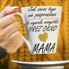 KUBEK LATTE 330ml DLA MAMY Z NADRUKIEM NA PREZENT DZIEŃ MATKI MAMA MAMUSIA
