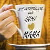 KUBEK LATTE 330ml DLA MAMY Z NADRUKIEM NA PREZENT DZIEŃ MATKI MAMA MAMUSIA