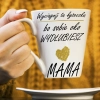 KUBEK LATTE 330ml DLA MAMY Z NADRUKIEM NA PREZENT DZIEŃ MATKI MAMA MAMUSIA