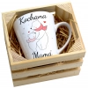 KUBEK LATTE 330ml W SKRZYNCE DLA MAMY PREZENT DZIEŃ MATKI MAMA MAMUSIA