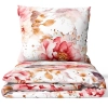 POŚCIEL 100% BAWEŁNA MALOWANY OGRÓDPOLSKI KOMPLET POŚCIELI