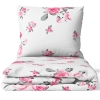 KOMPLET POŚCIELI POLSKA 100% BAWEŁNA RÓŻANY OGRÓD 180x200
