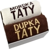 PREZENT DLA TATY NA DZIEŃ OJCA KOMPLET RĘCZNIKÓW Z HAFTEM MORDKA DUPKA