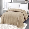 NARZUTA WELUROWA 70x160 NA FOTEL PREMIUM VELVET PIKOWANA BEŻ