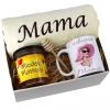 KOMPLET DLA MAMY RĘCZNIK Z HAFTEM + KUBEK + MIÓD PREZENT DZIEŃ MATKI MAMA