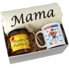 KOMPLET DLA MAMY RĘCZNIK Z HAFTEM + KUBEK + MIÓD PREZENT DZIEŃ MATKI MAMA