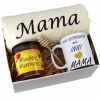 KOMPLET DLA MAMY RĘCZNIK Z HAFTEM + KUBEK + MIÓD PREZENT DZIEŃ MATKI MAMA