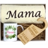 KOMPLET DLA MAMY RĘCZNIK Z HAFTEM + KUBEK 330ml NA PREZENT DZIEŃ MATKI MAMA