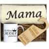 KOMPLET DLA MAMY RĘCZNIK Z HAFTEM + KUBEK 330ml NA PREZENT DZIEŃ MATKI MAMA
