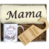 KOMPLET DLA MAMY RĘCZNIK Z HAFTEM + KUBEK 330ml NA PREZENT DZIEŃ MATKI MAMA