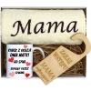 KOMPLET DLA MAMY RĘCZNIK Z HAFTEM + KUBEK 330ml NA PREZENT DZIEŃ MATKI MAMA