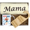 KOMPLET DLA MAMY RĘCZNIK Z HAFTEM + KUBEK 330ml NA PREZENT DZIEŃ MATKI MAMA