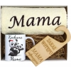 KOMPLET DLA MAMY RĘCZNIK Z HAFTEM + KUBEK 330ml NA PREZENT DZIEŃ MATKI MAMA