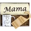KOMPLET DLA MAMY RĘCZNIK Z HAFTEM + KUBEK 330ml NA PREZENT DZIEŃ MATKI MAMA