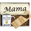 KOMPLET DLA MAMY RĘCZNIK Z HAFTEM + KUBEK 330ml NA PREZENT DZIEŃ MATKI MAMA