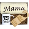 KOMPLET DLA MAMY RĘCZNIK Z HAFTEM + KUBEK 330ml NA PREZENT DZIEŃ MATKI MAMA