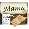 KOMPLET DLA MAMY RĘCZNIK Z HAFTEM + KUBEK 330ml NA PREZENT DZIEŃ MATKI MAMA