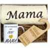 KOMPLET DLA MAMY RĘCZNIK Z HAFTEM + KUBEK 330ml NA PREZENT DZIEŃ MATKI MAMA