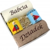 PREZENT DZIEŃ BABCI I DZIADKA RĘCZNIKI KUBKI HAFT