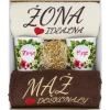 PREZENT ŚLUB ŻONA MĄŻ ROCZNICA RĘCZNIKI KUBKI