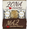 PREZENT ŚLUB ŻONA MĄŻ ROCZNICA RĘCZNIKI KUBKI