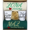 PREZENT ŚLUB ŻONA MĄŻ ROCZNICA RĘCZNIKI KUBKI