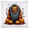 POSZEWKA DEKORACYJNA 40x40 JASIEK OZDOBNA HALLOWEENOWA HALLOWEEN DYNIA TRUMNA NIETOPERZE