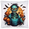POSZEWKA DEKORACYJNA 40x40 JASIEK OZDOBNA HALLOWEENOWA HALLOWEEN DYNIE KOŚCIOTRUPWAMPIR