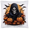 POSZEWKA DEKORACYJNA 40x40 JASIEK OZDOBNA HALLOWEENOWA HALLOWEEN DYNIE KOŚCIOTRUPWAMPIR