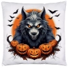 POSZEWKA DEKORACYJNA 40x40 JASIEK OZDOBNA HALLOWEENOWA HALLOWEEN DYNIE WILKOŁAK