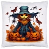 POSZEWKA DEKORACYJNA 40x40 JASIEK OZDOBNA HALLOWEENOWA HALLOWEEN DYNIE STRACH KOŚCIOTRUP