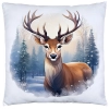 PODUSZKA DEKORACYJNA 40X40 ŚWIĄTECZNA PREZENT ZIMOWA OZDOBNA ŚWIĘTA RENIFER